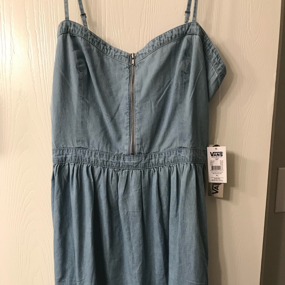 Jean dress with pockets
